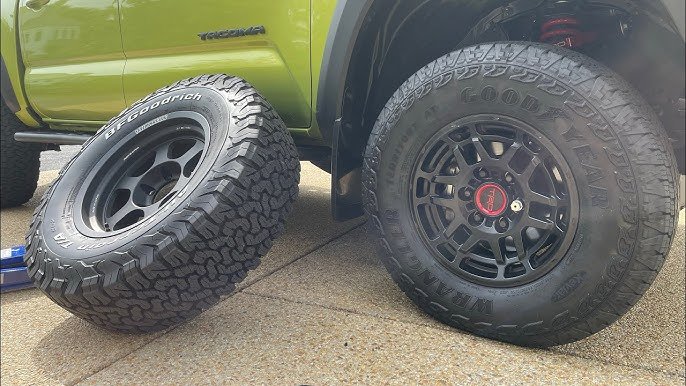 OEM TRD Pro wheels